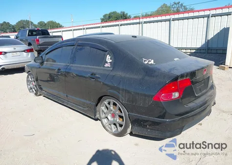 2008 Honda Civic Si/Si Mugen z USA, uszkodzony, nr VIN 2HGFA55518H706167